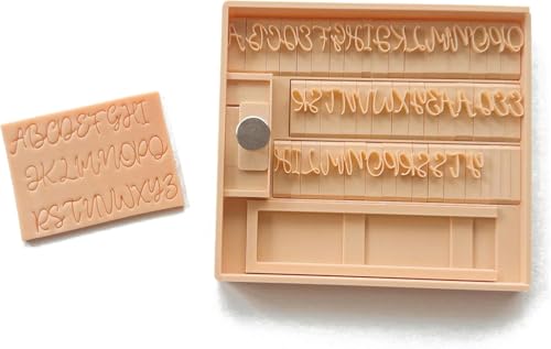 Script Alphabet Stamps