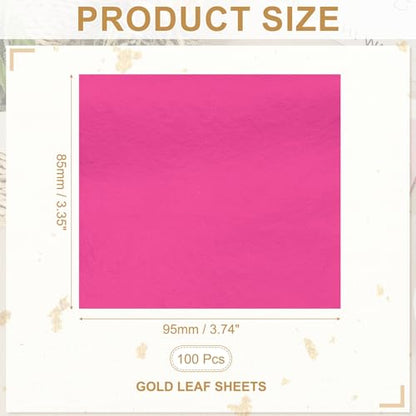 Gold Leaf Sheets for Art 3.7" x 3.4"