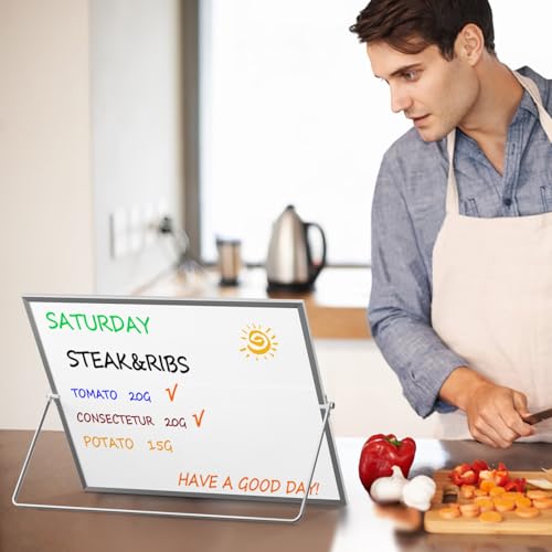 Dry Erase Board with Stand 16" x 12"