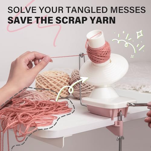 Yarn Winder Ball Winder for Crocheting Yarn Spinner for Knitting