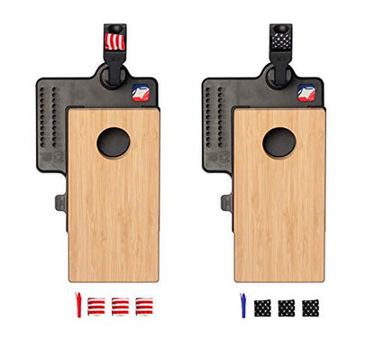 Table Top Mini Cornhole Game Set Wood