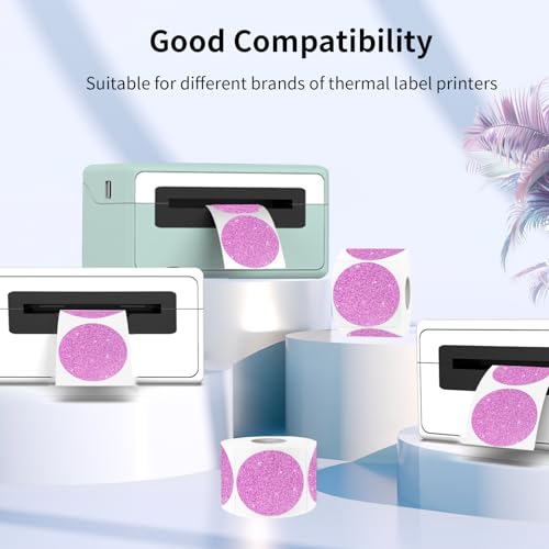 1.5" Holographic Direct Thermal Label Stickers
