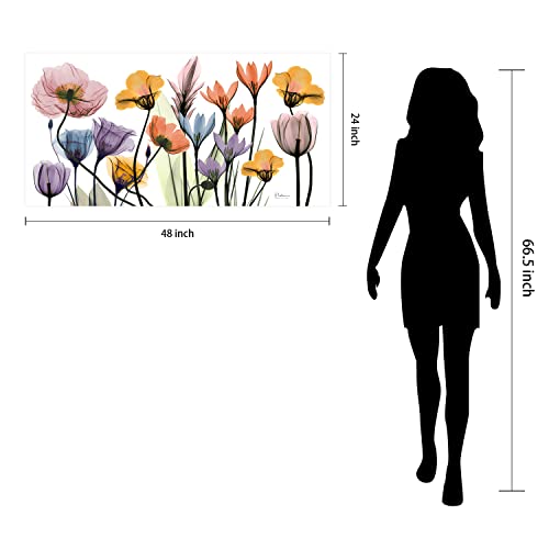 Frameless Free Floating Tempered Glass Panel Graphic Wall Art Ready to Hang
