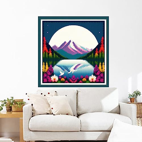 Cross Stitch Kits for Beginners Stamped Cross