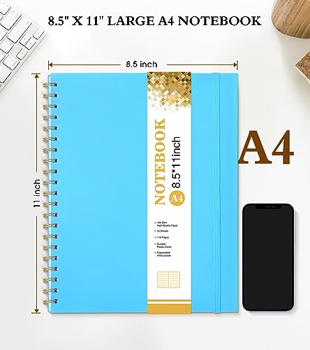 Spiral Notebook Journal 8.5” x 11”