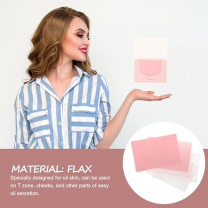 Oil Absorbing Sheets for Face 300 Count Aloe Scented Double
