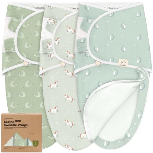 Newborn Swaddles with Zippers (3 Count)
