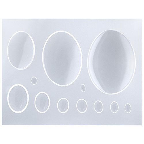 Oval Cabochon Resin Epoxy Silicone Mold