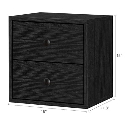 Magic DIY Cube Storage Organizer Stackable Cubes for Home Books Clothes Toy