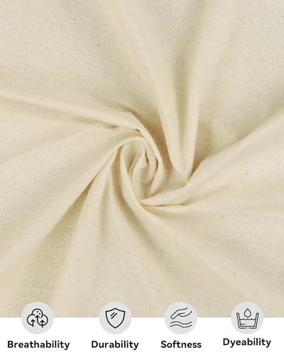 100% Cotton Muslin Fabric