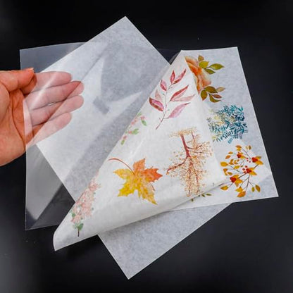 Printable Washi Sticker Paper for Inkjet & Laser Printer (100 Count)