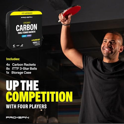 Ping Pong Paddles Set of 4