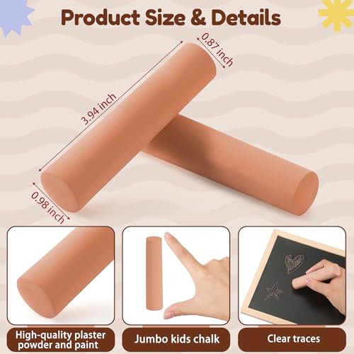 Jumbo Sidewalk Chalk for Kids Outdoor