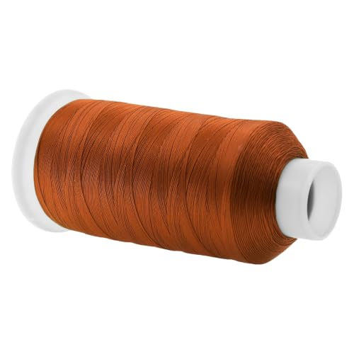 Burnt Orange Tex 90 Upholstery Polyester Heavy Duty Thread
