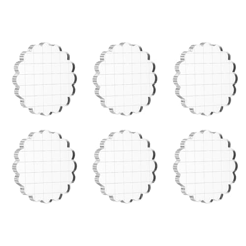 2.8" Acrylic Stamp Block (6 Count)