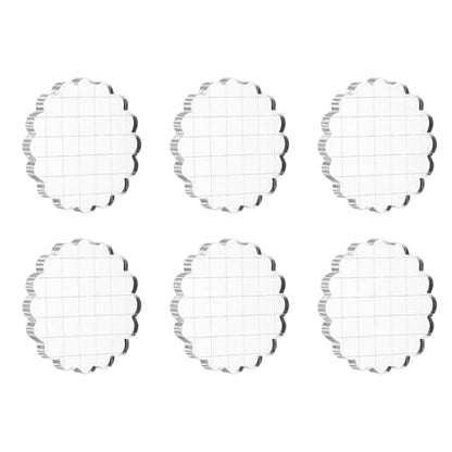 2.8" Acrylic Stamp Block (6 Count)