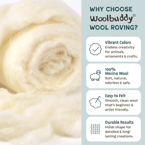 Wool Roving Kit for Needle Felting
