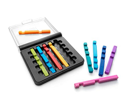 IQ Stixx Stacking Travel Game with 120 Challenges for Ages 7