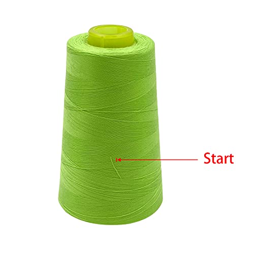 4 Cones of 3000 Yards Each Spool Thread for All Purpose (36000 Foot)
