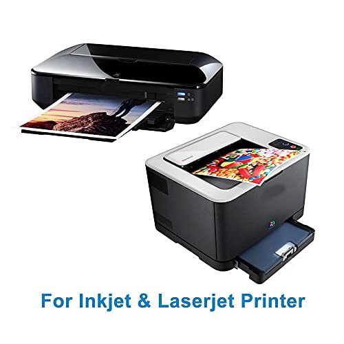 100 Sheets Matte Presentation tabloid paper 11x17 photo paper matte Double Sided 37lb Brochure Paper 6.5Mil for laser and Inkjet Printers