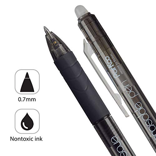 Retractable Erasable Gel Pens Clicker (6 Count)