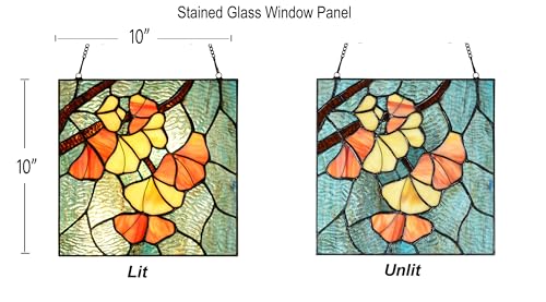 PA0005 Tiffany Style Stained Glass Window Panel