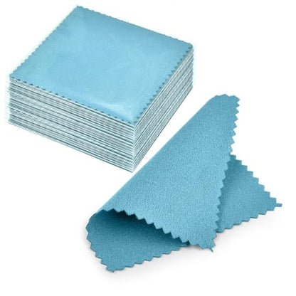 Silver Polishing Cleaning Cloth for Sterling Silver (50 Count)