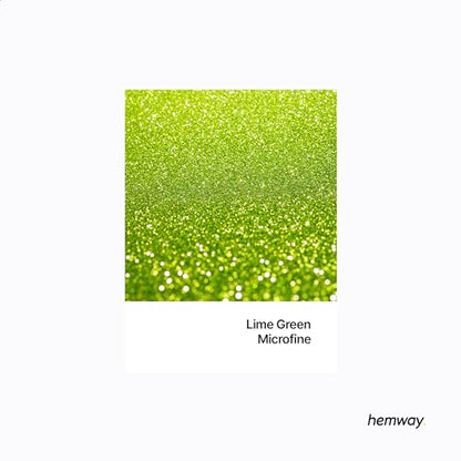 Resin Glitter Lime Green 100g Microfine (3.5274 Ounce)
