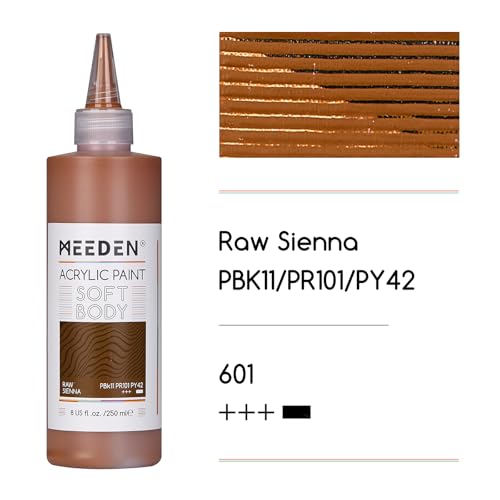 Raw Sienna Acrylic Paint (8.45 Fl Oz)
