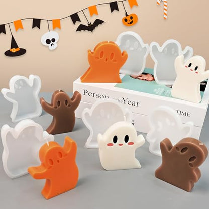 Halloween Candle Molds (6 Count)