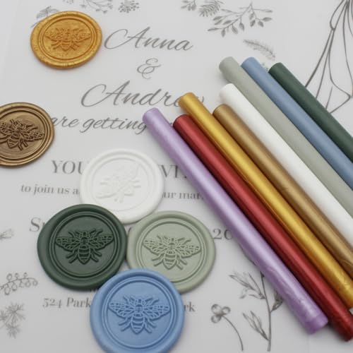 52pcs White Wax Sealing Sticks
