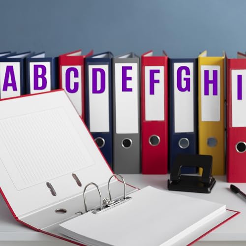 Letter Stickers 1560 Pieces 30 Sheets Stick on Vinyl Letters Capital Alphabet Sticker Letter for Craft Bulletin Boards Classroom Home Business Decor (1560 Count)