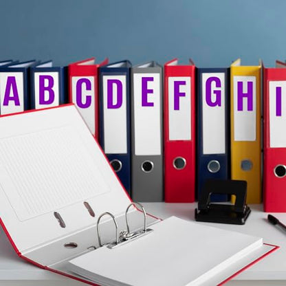 Letter Stickers 1560 Pieces 30 Sheets Stick on Vinyl Letters Capital Alphabet Sticker Letter for Craft Bulletin Boards Classroom Home Business Decor (1560 Count)
