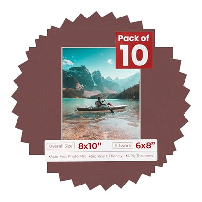 6x8 Mat for 8x10 Frame (10 Count)