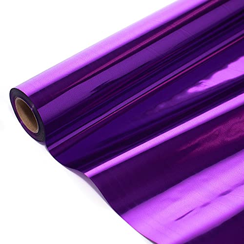 Anderson's Purple Shiny Metallic PVC Roll