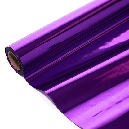 Anderson's Purple Shiny Metallic PVC Roll