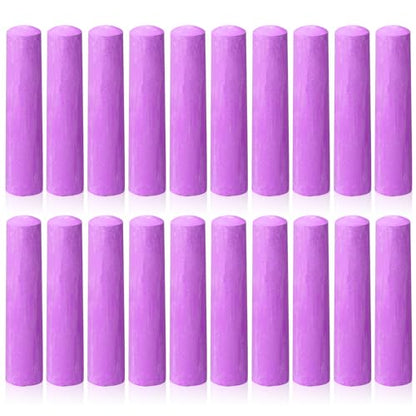 20 Pcs Sidewalk Chalks for Kids Non Toxic Jumbo Chalk for Party Gift Outdoor Art Classroom Play Painting (20 Count)