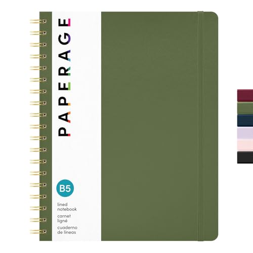 Lined Spiral Journal Notebook