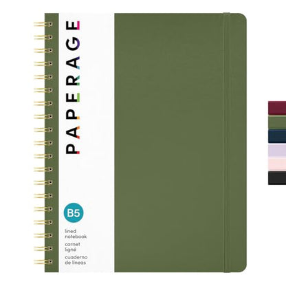 Lined Spiral Journal Notebook