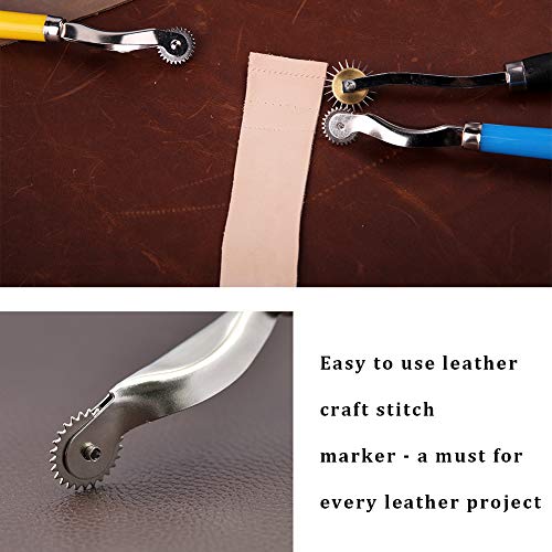 4 Pcs Tracing Wheel Sewing Tool with Packaging Bag (4 Count)