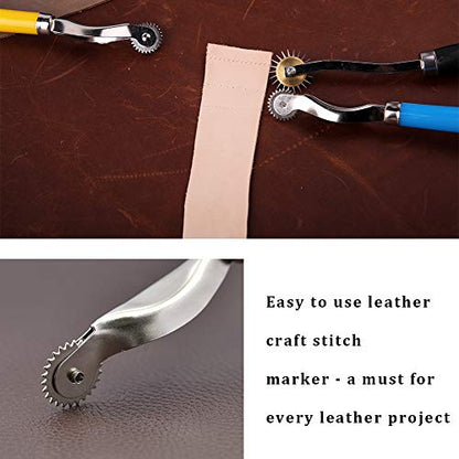 4 Pcs Tracing Wheel Sewing Tool with Packaging Bag (4 Count)