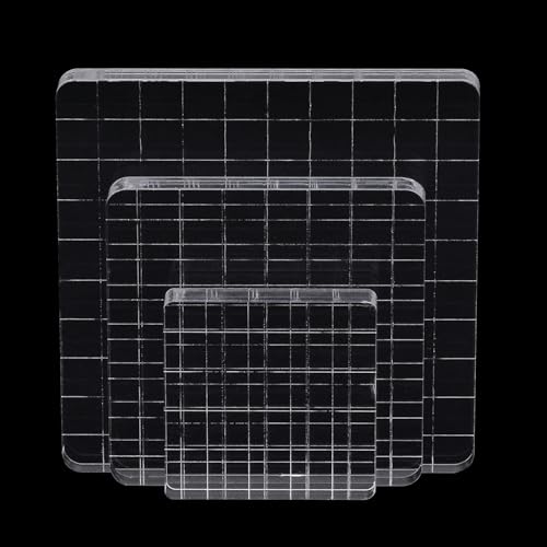 3Pcs Clear Stamp Blocks Set (3 Count)