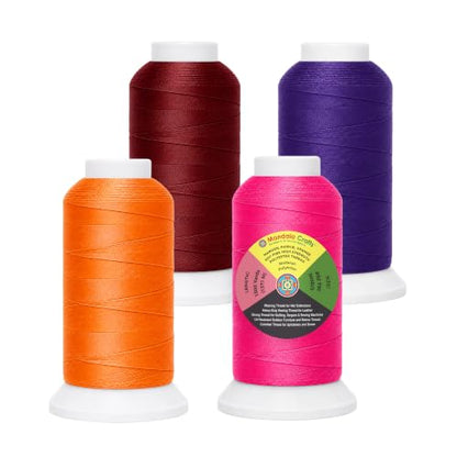 Purple Combo Tex 90 Upholstery Polyester Heavy Duty Thread