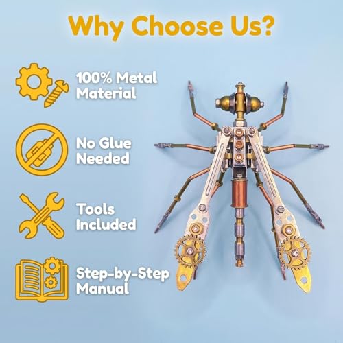 3D Metal Model Kits for Adult
