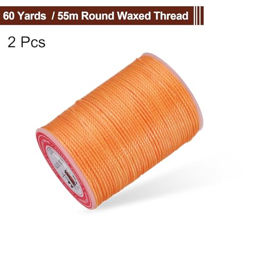 Round Leather Sewing Waxed Thread