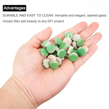 200g Ceramic Mosaic Tiles for Crafts Bulk