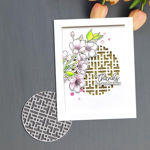 Geometric Cutting Die for Scrapbooking