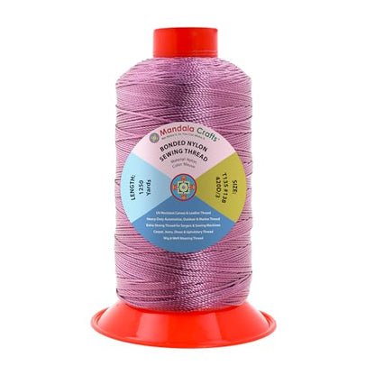 Size 138 420D T135 Mauve Bonded Nylon Thread