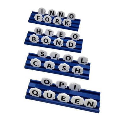 Tile Racks for Word Strategy Game