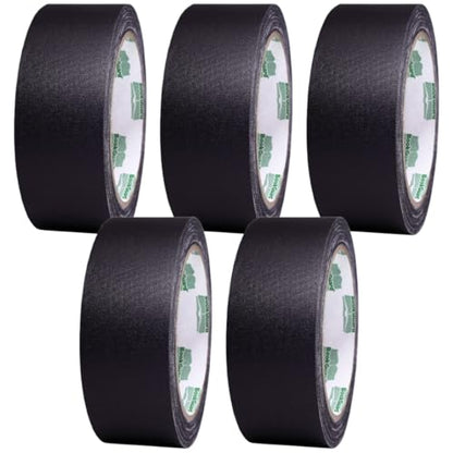 1-1/2 Inch Black Book Repair Tape 15 Yard Roll, Case of 5